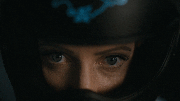 Mustang Mach-E v. Rocket Science GIF